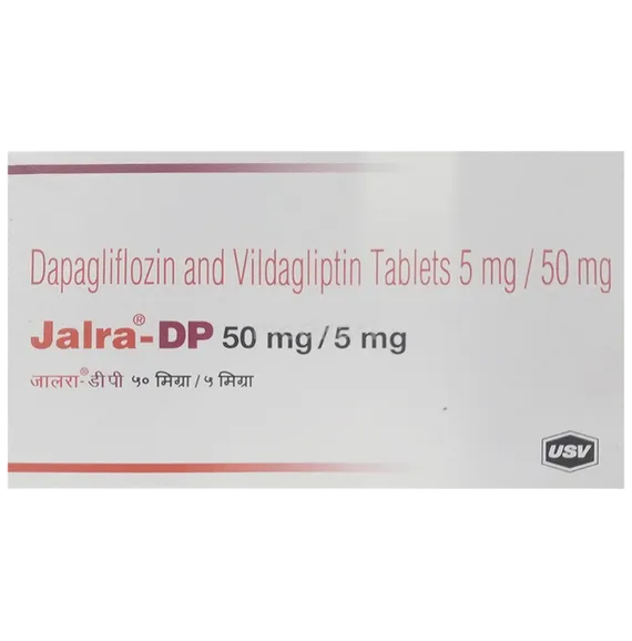 jalra dp 50/5mg tablet 10's